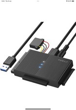 Adaptador FIDECO IDE y SATA, Adaptador de Disco Duro USB 3.0, SATA Externo e IDE... segunda mano  Embacar hacia Mexico