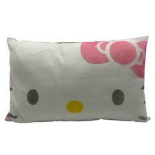 Mini travesseiro Sanrio Hello Kitty Eva Air lembrança a bordo 12” com estojo rosa, usado comprar usado  Enviando para Brazil
