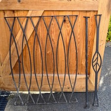 Black metal garden for sale  DERBY