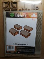 HAFLING HOUSE SET A (HAMLET) TROLL TRADER TTCOMBAT MDF SCENERY comprar usado  Enviando para Brazil