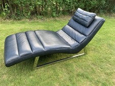 black leather sofa chaise for sale black leather sofa chaise for sale ALTRINCHAM