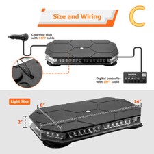 Led emergency strobe for sale  USA
