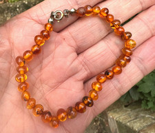 baltic amber round beads for sale  MARKET RASEN