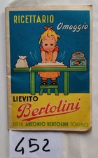 Ricettario lievito bertolini usato  Bagnolo in Piano