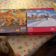 500 piece puzzles for sale  SEATON