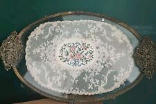 Vintage glass embroidery for sale  KNUTSFORD