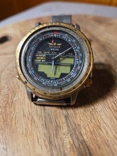Usado, Citizen Wingman Aviator World Time WR-100 C080-088611 Como Está Lote 35 comprar usado  Enviando para Brazil