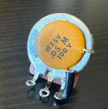 1979 Fender 250K Audo CTS potenciômetro eixo dividido pote e círculo capacitor D comprar usado  Enviando para Brazil