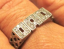 Sterling silver cubic for sale  BIRMINGHAM