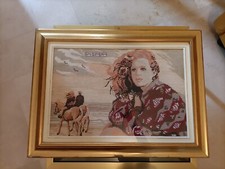 Quadro ricamato punto usato  Milano
