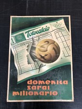 Cartonato totocalcio rarissimo usato  Milano