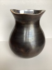 Brushed metal vase for sale  Plainfield