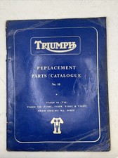 Triumph replacement parts for sale  CRADLEY HEATH