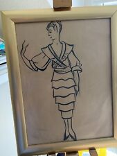 Modezeichnung art deco gebraucht kaufen  Mainz