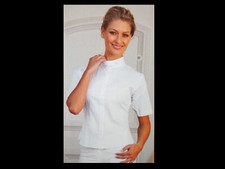 Turnierbluse turniershirt wei� gebraucht kaufen  Mainz