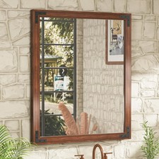 Walnut wooden mirror for sale  Brentwood