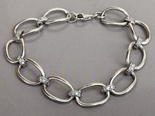Superbe bracelet argent d'occasion  Monistrol-sur-Loire
