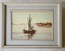 Vintage seascape watercolour for sale Vintage seascape watercolour for sale  BEDFORD
