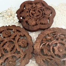 Vintage wooden footed for sale  Oconomowoc