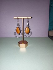 Handmade earrings wood for sale  Garner