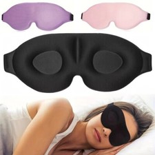 Máscara para dormir copo contornado 3D venda côncava moldada máscara para dormir noturna comprar usado  Enviando para Brazil