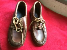 Chaussures bateau cuir d'occasion  Saint-Malo