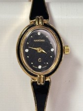 Relógio feminino Hanowa Petite Cuff, fabricado na Suíça, estilo vintage raro, presentes para ela comprar usado  Enviando para Brazil