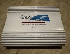AMPLIFICADOR PERFIL CALIFORNIA 3300 - 300W - AMPLIFICADOR DE 3 CANAIS comprar usado  Enviando para Brazil