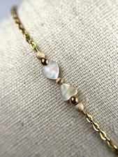 Bracelet nacre cœur d'occasion  Franconville