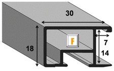 Bilderrahmen aluminiumrahmen l gebraucht kaufen  Iggensbach