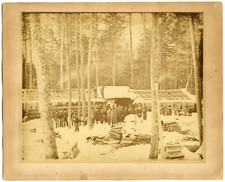 Miners' Bunkhouse, Lundy Lake MONO Co. Foto de álbum original dos anos 1900 da Califórnia comprar usado  Enviando para Brazil