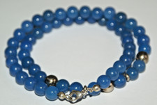 Damen halskette blau gebraucht kaufen  Schortens