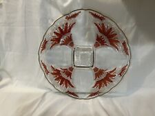 antique platter large crystal for sale  Sun City