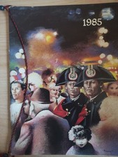 Calendario carabinieri 1985 usato  Torre del Greco