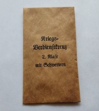 Verleihungstüte zum kriegsver gebraucht kaufen  Brokstedt