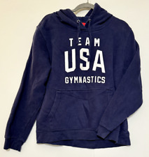 Usado, Moletom com capuz Team Apparel azul olímpico dos EUA equipe ginástica feminino GG comprar usado  Enviando para Brazil
