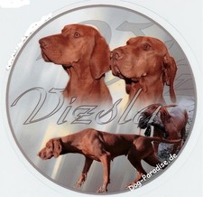 Adesivo design vizsla usato  Spedire a Italy