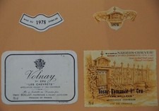 Wine labels vosne d'occasion  Expédié en Belgium
