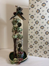 Heather Goldminc Birdhouse Blue Sky Clayworks Cherry Pickers Gallery Collection comprar usado  Enviando para Brazil