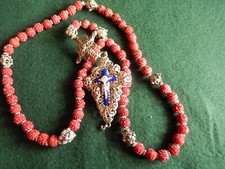 Antiker biedermeier rosenkranz gebraucht kaufen  Neureichenau