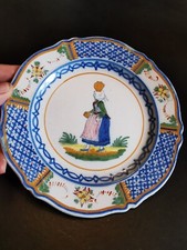 Ancienne assiette decorative d'occasion  Mirecourt