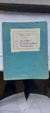 Caderno vintage The Woodford County High School para meninas 1955 Redbridge London comprar usado  Enviando para Brazil