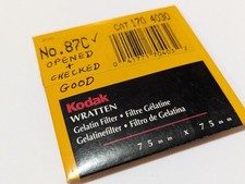 Kodak wratten gelatine for sale  GLASGOW