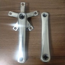 Usado, Conjunto de braço de manivela de alumínio forjado 160 mm leve durável cônico quadrado usado comprar usado  Enviando para Brazil
