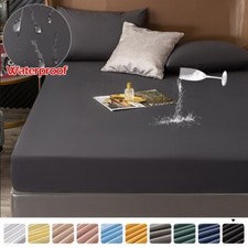 Funda Cama Colchón Colorida Transpirable Bolsillo Profundo Sábana Ajustable a Prueba de Polvo segunda mano  Embacar hacia Mexico