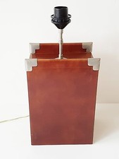 Adnet lampe cuir d'occasion  Baugé