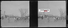 Mercado, Maghreb, Placa Cristal Estereoscópica, Negativo Negro Blanco 4 ,5x10, 7 comprar usado  Enviando para Brazil
