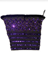 Crop top paillettes usato  Milano