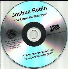 Joshua radin rather for sale  Amarillo