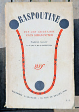 Raspoutine secretaire .simanov d'occasion  Abondant